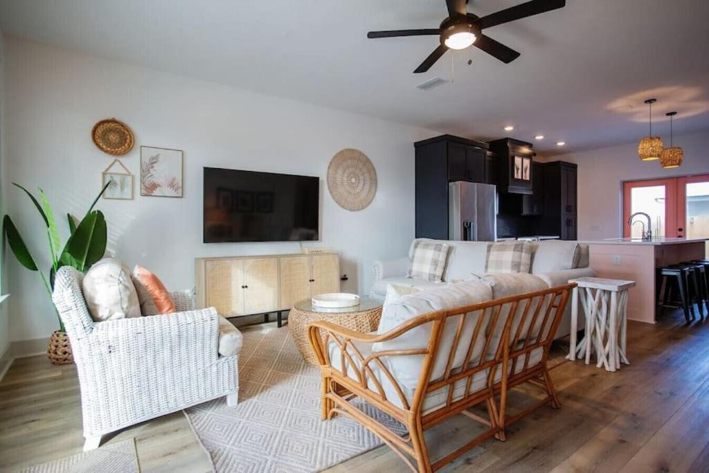 Coral Reef - Brand New Build, Pet Friendly, Private Pool! Sleeps 9! Vila Panama City Beach Exterior foto