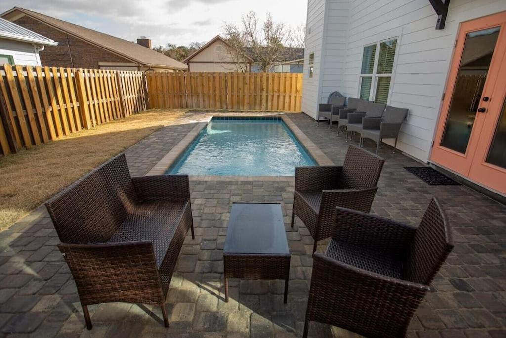 Coral Reef - Brand New Build, Pet Friendly, Private Pool! Sleeps 9! Vila Panama City Beach Exterior foto